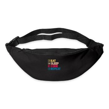 Programmierer - Gürteltasche - Schwarz - Vorne