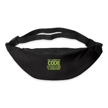 Programmierer - Gürteltasche - Schwarz - Vorne