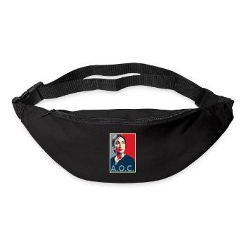 AOC for President 2024 Alexandria Ocasio-Cortez - Bum bag - black - Front