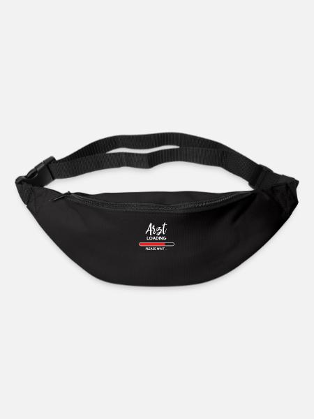 Arzt loading - Medizinstudent Medizin Studium Arzt - Gürteltasche - Schwarz