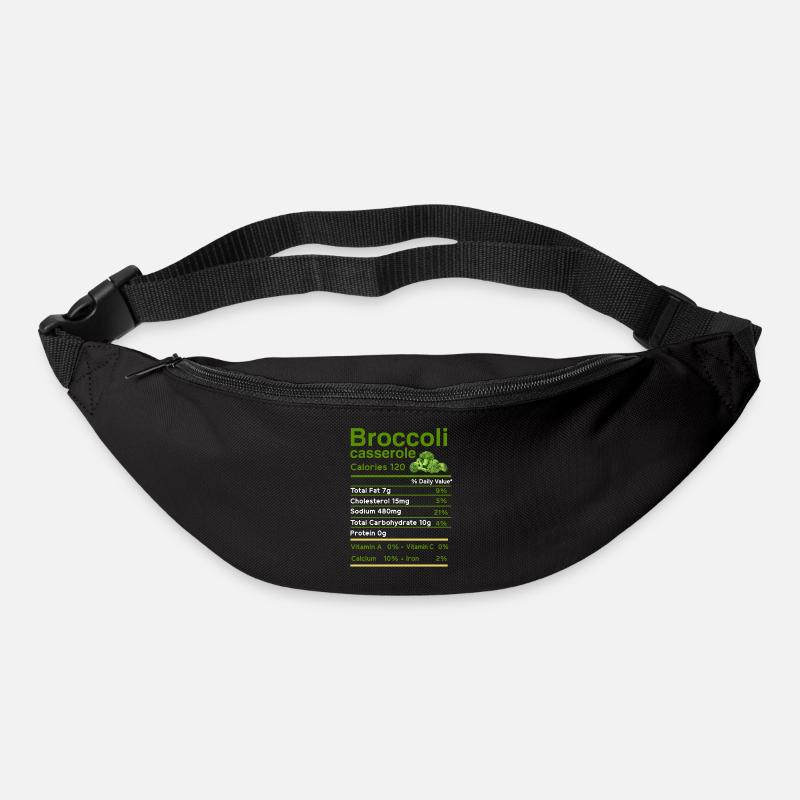 brocoli - Sac banane - noir