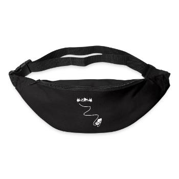 Cycling Cycling Cycling Downhill - Bum bag - black - Front