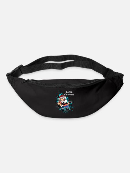 Noël rock - Sac banane - noir