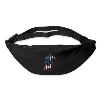 Guitar - Bum bag - black - Front