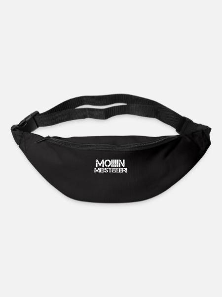 moin meister - Gürteltasche - Schwarz