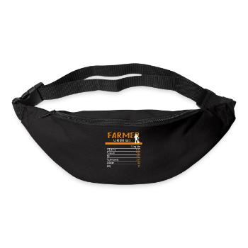 Farmer ingredients - Bum bag - black - Front