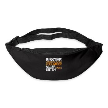 Veranstaltungstechniker Veranstaltungstechnik - Gürteltasche - Schwarz - Vorne