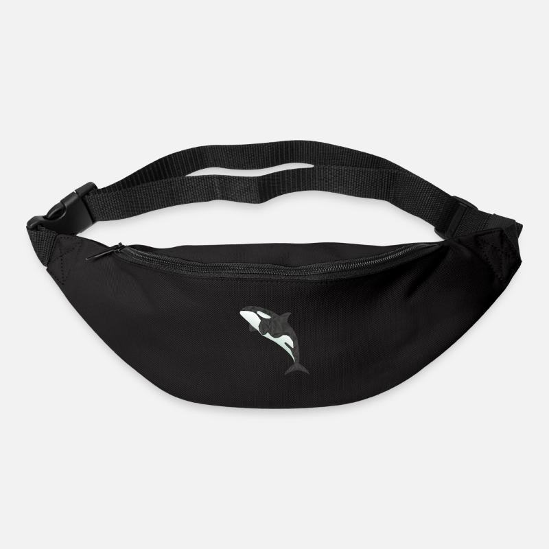 orca Wal - Gürteltasche - Schwarz
