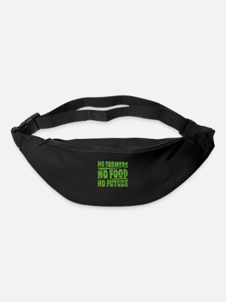 tracteur - Sac banane - noir