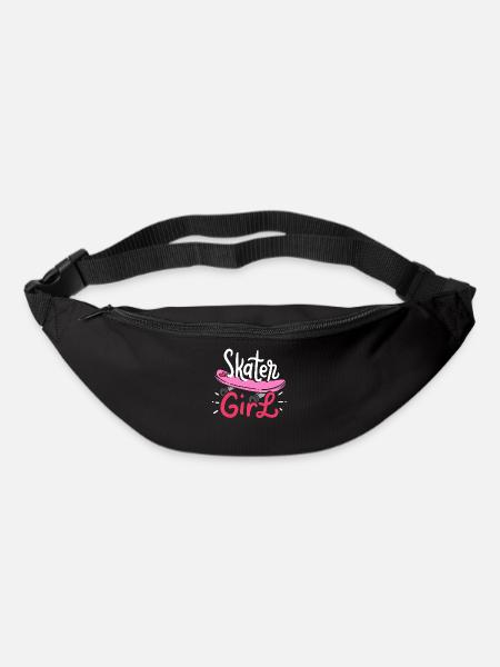 Skateboard Skaterinnen - Gürteltasche - Schwarz