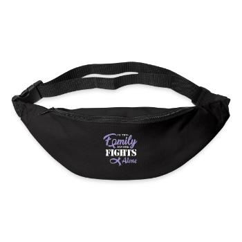 Testicular cancer chemo gift - Bum bag - black - Front