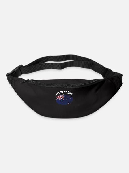 Neuseeland - Gürteltasche - Schwarz