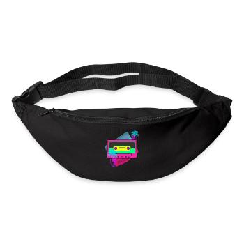 80er party - Gürteltasche - Schwarz - Vorne