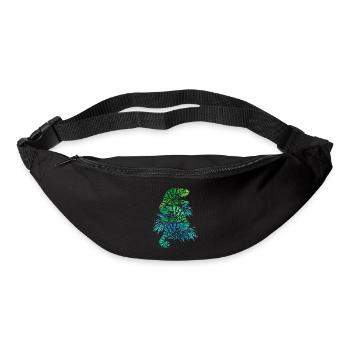 Chameleon Tiere - Gürteltasche - Schwarz - Vorne