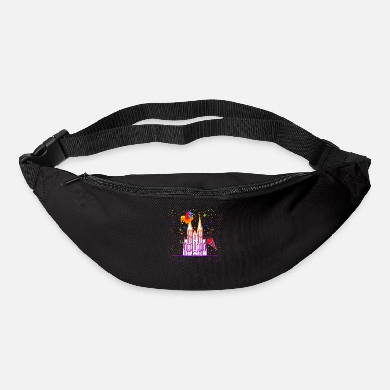 Cologne carnival - Bum bag - black