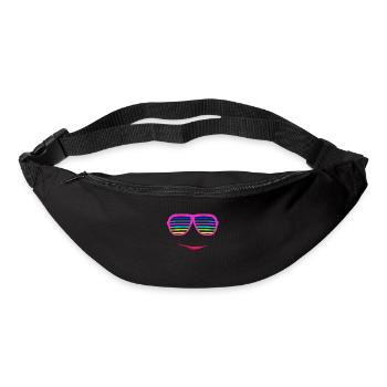 80s 90s 00s themed party costume outfit carnival - Bum bag - black - Front