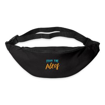 Choir alto singer - Bum bag - black - Front