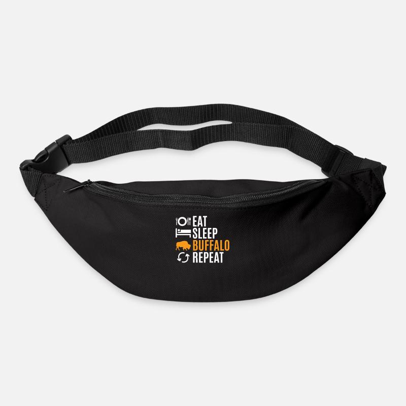 Büffel - Gürteltasche - Schwarz