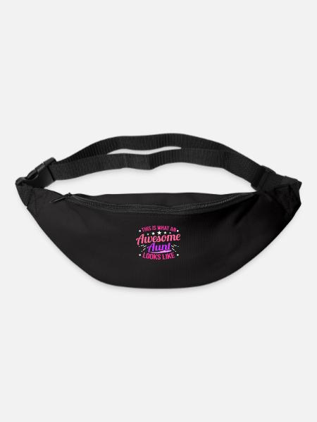 tante - Sac banane - noir