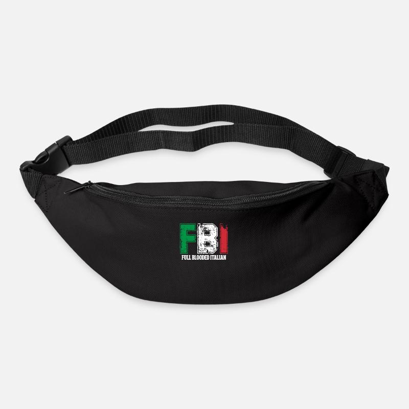 italien - Sac banane - noir