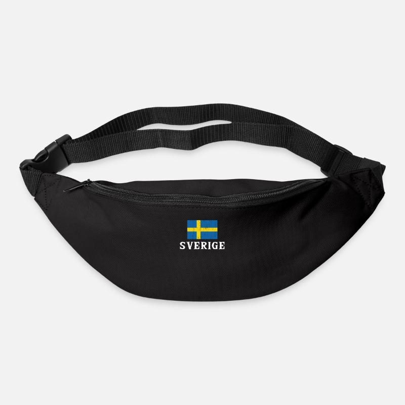 Schweden - Gürteltasche - Schwarz