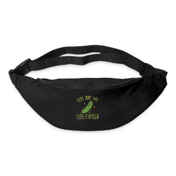 Gurke - Gürteltasche - Schwarz - Vorne