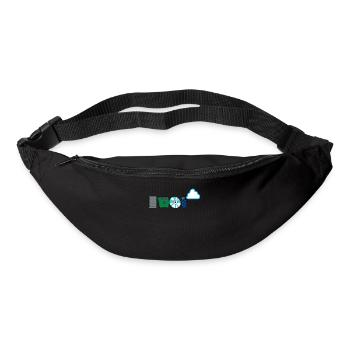 Développeur de logiciels informatiques code programmeur - Sac banane - noir - Devant