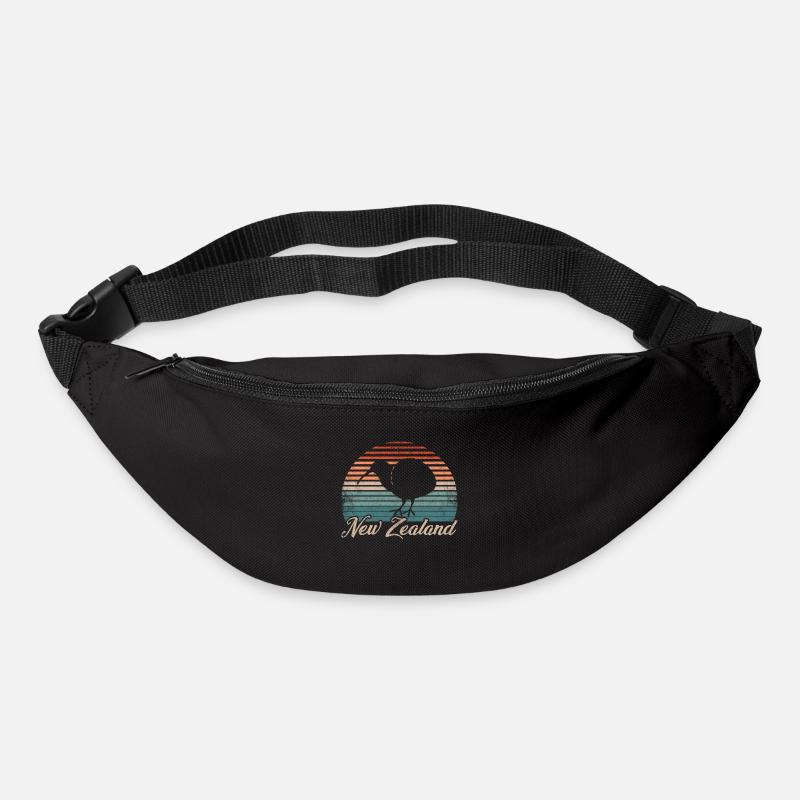 nouvelle-Zélande - Sac banane - noir