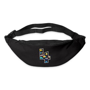 4 years old - 4th birthday - Bum bag - black - Front