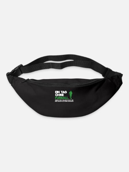 Fußball Fußballspiel - Gürteltasche - Schwarz
