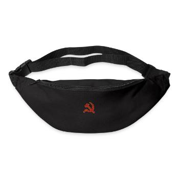 Communism, marx, merch, hammer and sickle, - Bum bag - black - Front