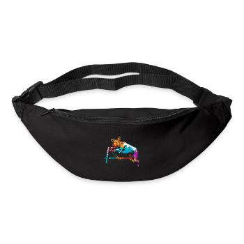 Dog agility gift - Bum bag - black - Front