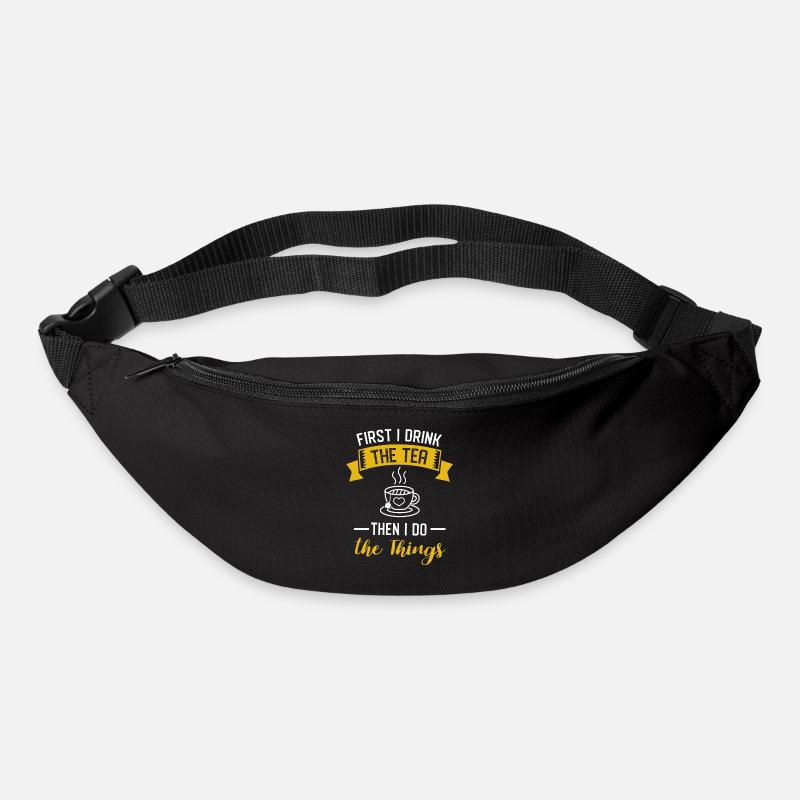 thé - Sac banane - noir
