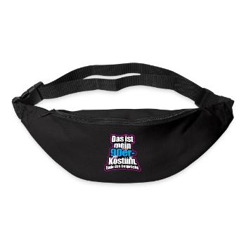 Das Ist Mein 90er Kostüm Retro Outfit Motto Party - Gürteltasche - Schwarz - Vorne