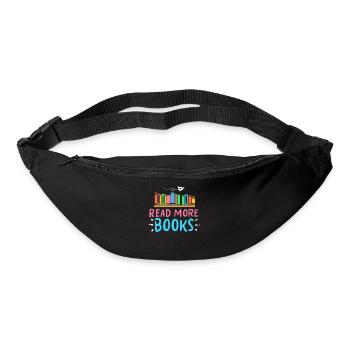 Bookworm Books Reading Book Fair - Bum bag - black - Front