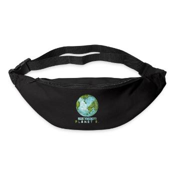 Earth Day Umweltschutz Planet - Gürteltasche - Schwarz - Vorne