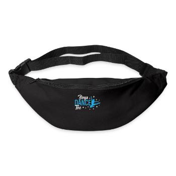 Young dance man ballet dancer dance - Bum bag - black - Front