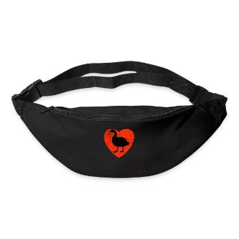 Love My Gooses Design - Gürteltasche - Schwarz - Vorne