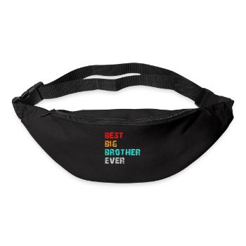 best big brother ever - Bum bag - black - Front