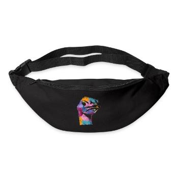 Strauß - Gürteltasche - Schwarz - Vorne