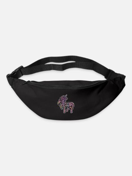 The cute unicorn - Bum bag - black