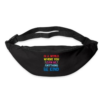 autism - Bum bag - black - Front