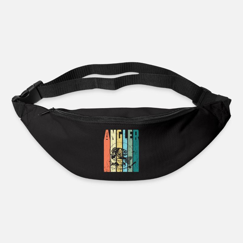 ANGLER - Gürteltasche - Schwarz