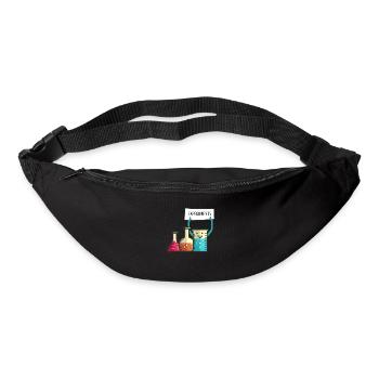 Chemistry chemicals chemistry teacher funny gift - Bum bag - black - Front