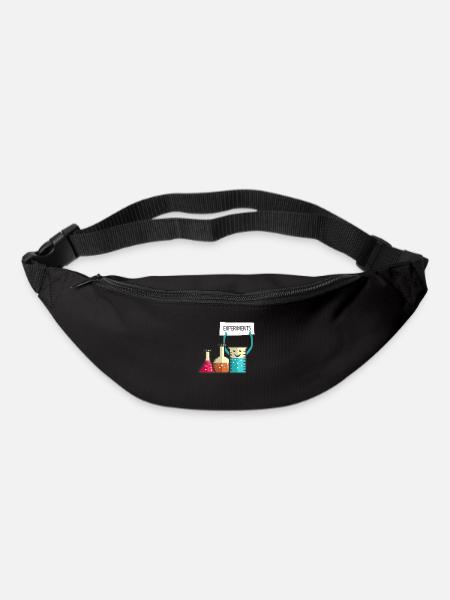 Cadeau drôle de professeur de chimie chimie chimie - Sac banane - noir