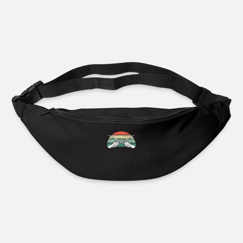 Schlagzeug Schlagzeuger - Gürteltasche - Schwarz