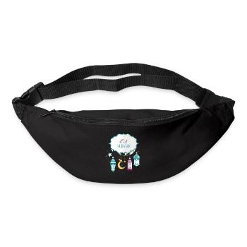 Aïd Moubarak - Sac banane - noir - Devant