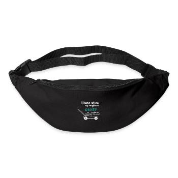 Mow the grass - Bum bag - black - Front