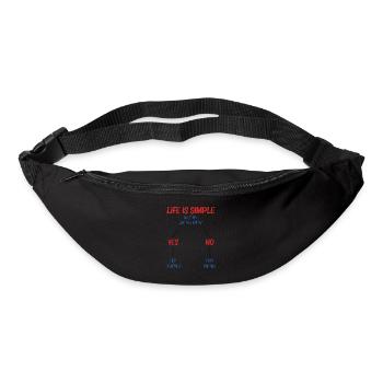 Good luck dancing - Bum bag - black - Front