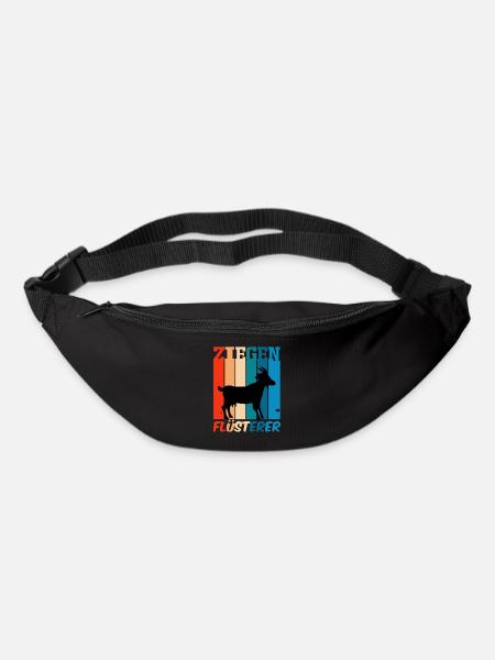 Ziege - Gürteltasche - Schwarz